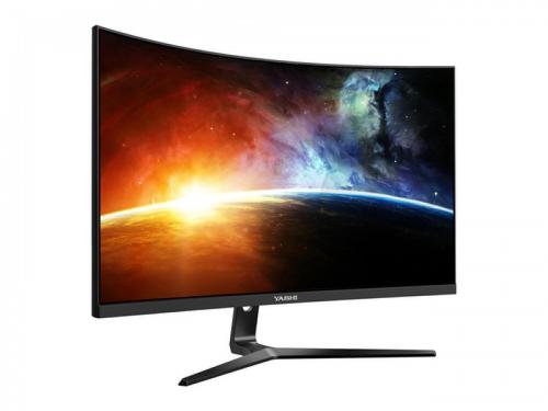 YASHI MONITOR CURVO 27 LED VA 16:9 FHD 1MS 240 hz, 350 CDM, DP/HDMI, MULTIMEDIALE