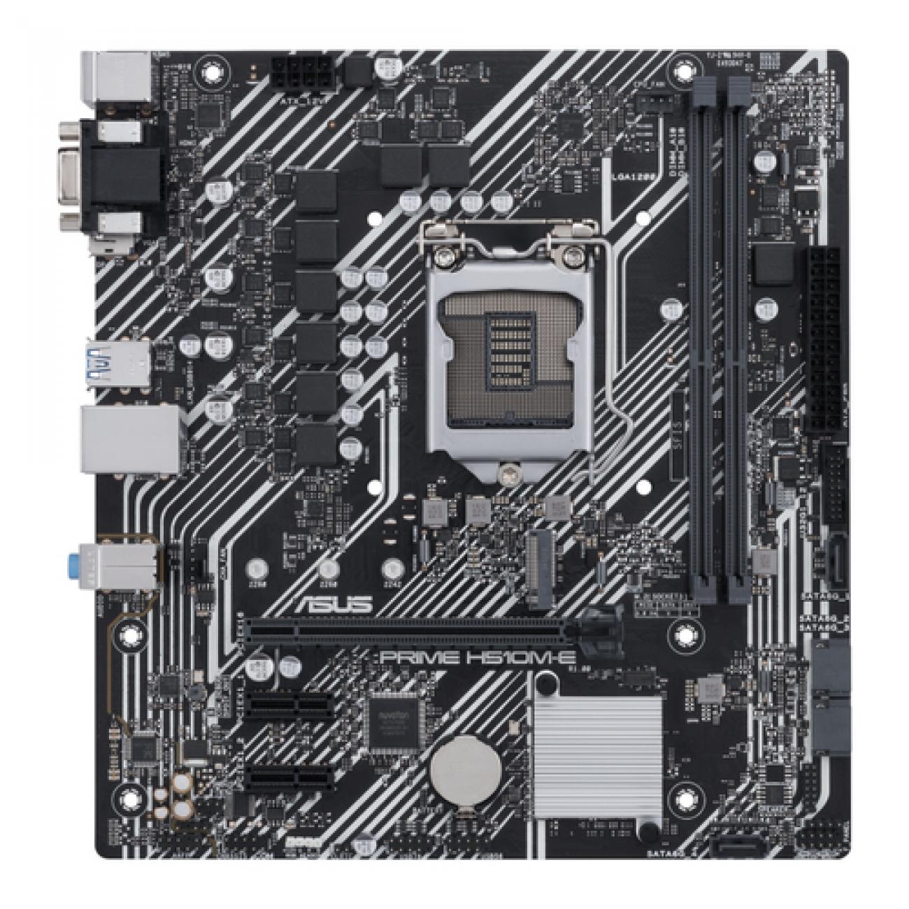 ASUS MB H510, PRIME H510M-E LGA 1200, M2, DP, HDMI, COMET, ROCKET LAKE