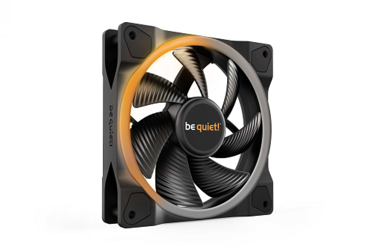 BE QUIET! VENTOLA LIGHT WINGS 120MM ARGB PWM FAN BLACK