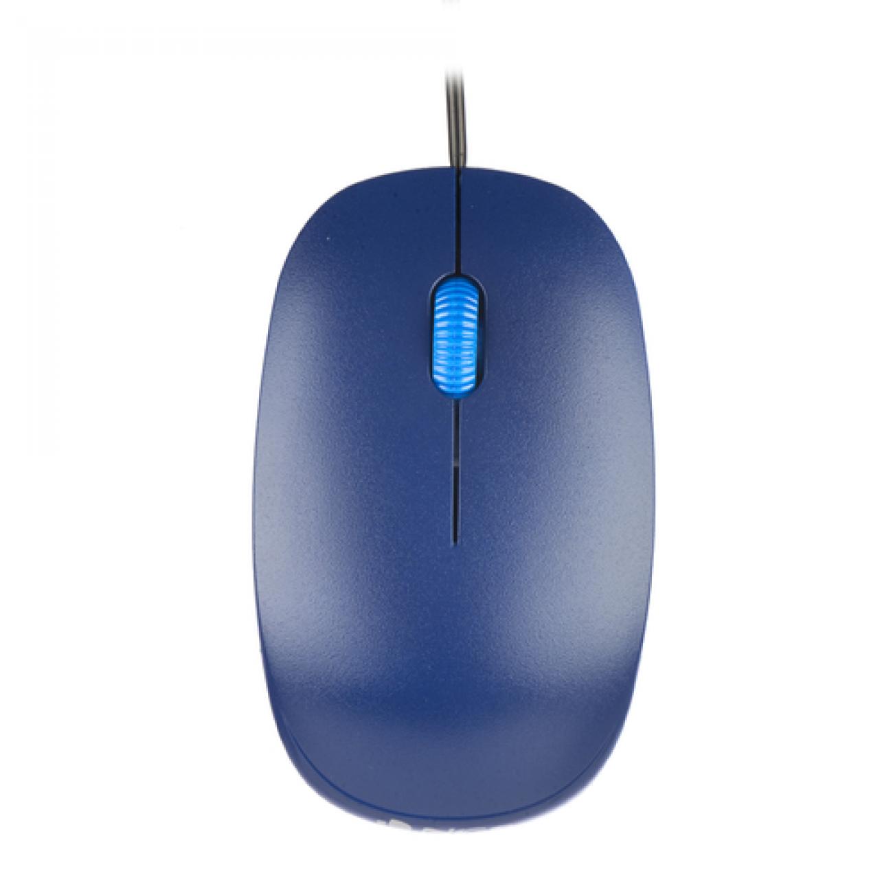 NGS MOUSE OTTICO USB 1000DPI 3 TASTI BLU