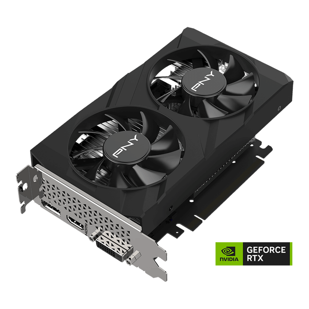 PNY VGA GEFORCE GTX 1650, 4GB GDDR6, 2xDP/HDMI, VERTO, DUAL FAN, 16PIN