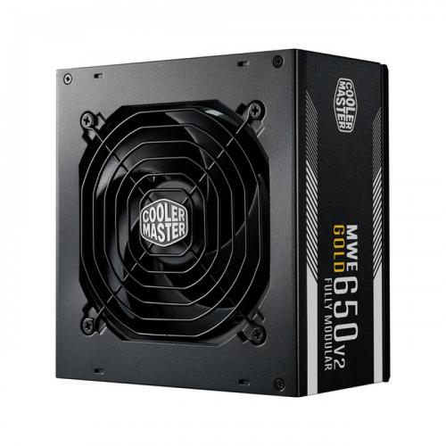 COOLER MASTER ALIMENTATORE MWE GOLD 650 V2 650W 80PLUS GOLD, 120MM FAN ACTIVE, PFC PSU, FULL MODULAR