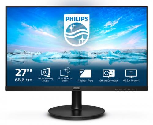 PHILIPS MONITOR 27 LED VA 16:9 FHD, 4MS 250 CDM, VGA/HDMI TS