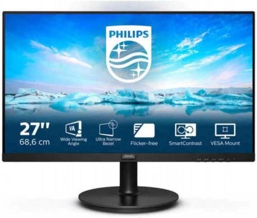 PHILIPS MONITOR 27 LED VA 16:9 FHD 4MS 250 CDM, VGA/HDMI, MULTIMEDIALE