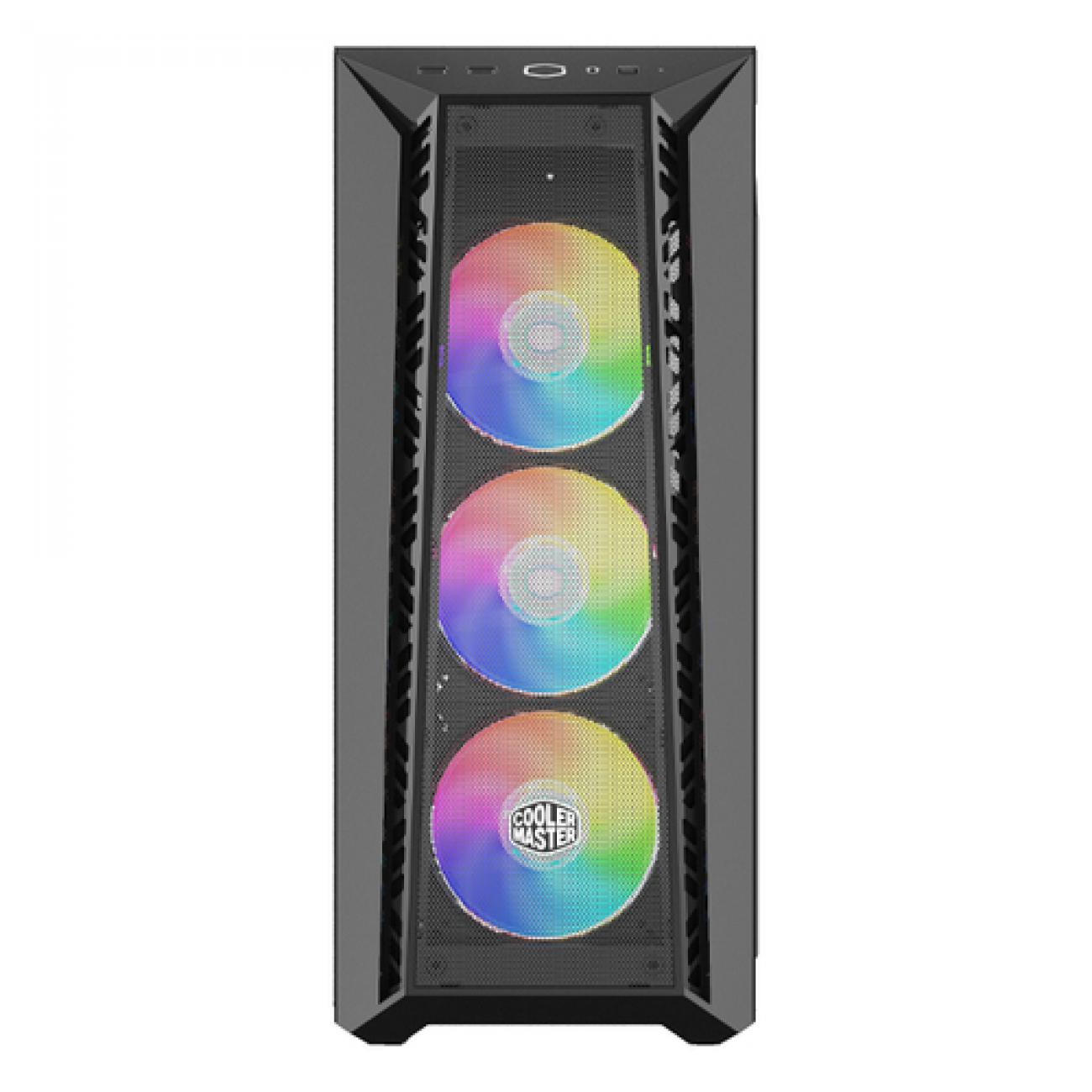 COOLER MASTER CASE ELITE 301 MINI TOWER M-ATX/ MINI ITX, USB 3, 3X ARGB 120MM FANS INCLUDED