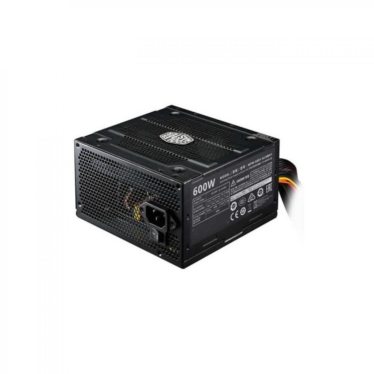 COOLER MASTER ALIMENTATORE ELITE NEX N600 240V 600W 120MM-FAN ACTIVE-PFC PSU - NON-MODULAR