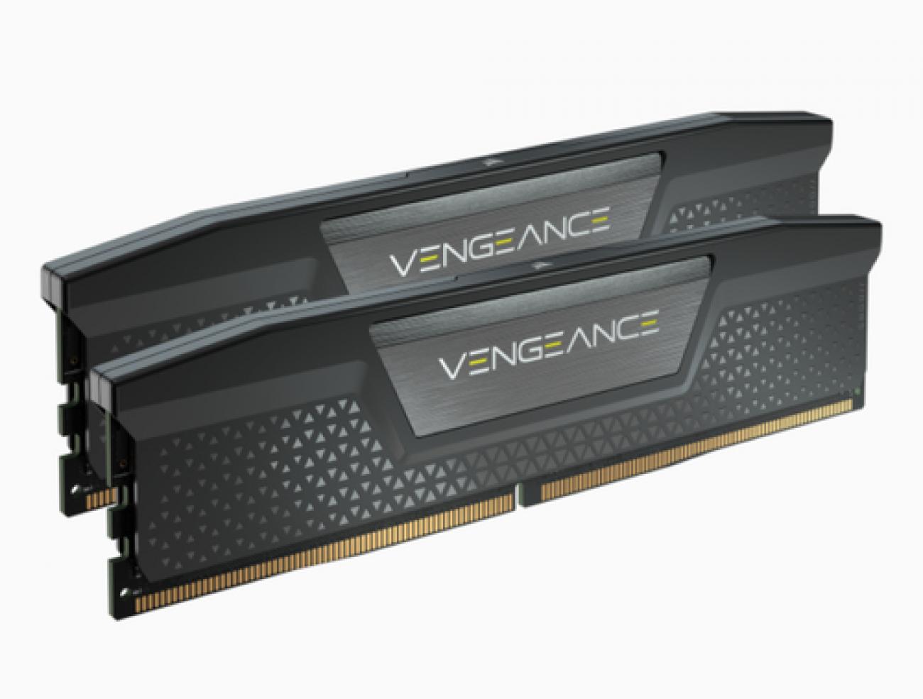 CORSAIR RAM VENGEANCE DDR5 32GB 2X16GB DDR5 6000 PC5-48000 C36 1.25V DESKTOP MEMORY - BLACK