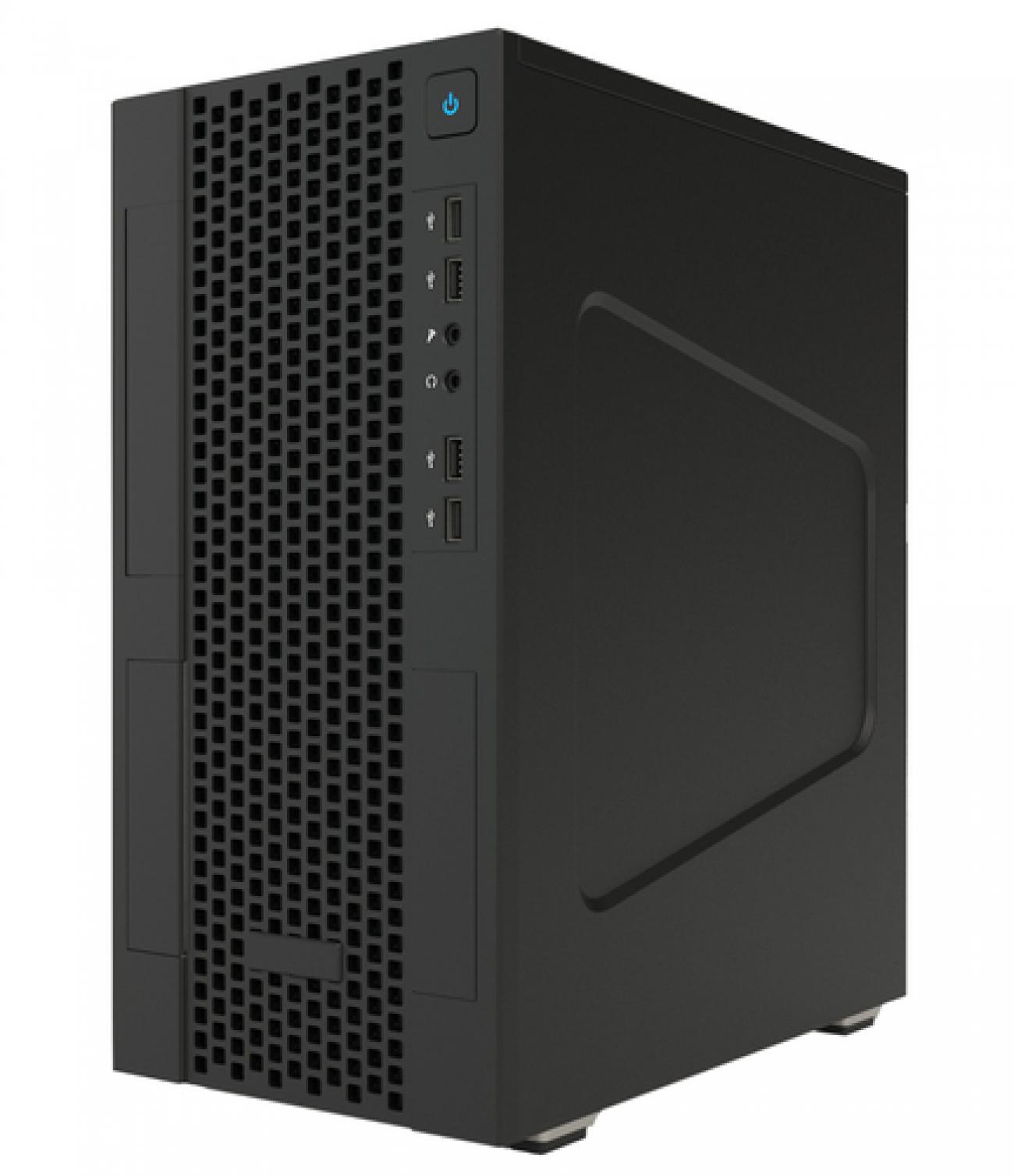 ITEK CASE SMALLCOM-P - MINI TOWER, MATX, USB3, 2XUSB2, TYPE-C, MESH