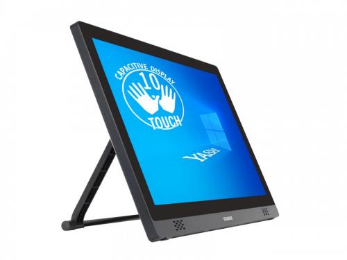 YASHI MONITOR TOUCH 21,5 LED IPS 16:9 FHD 250 CDM, VGA/DVI/HDMI 10 TOCCHI CAPACITIVO