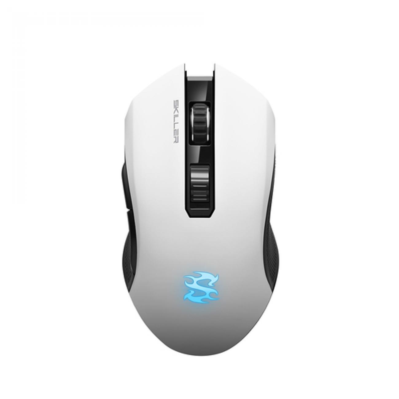 SHARKOON MOUSE SKILLER SGM3 BIANCOWIRELESS