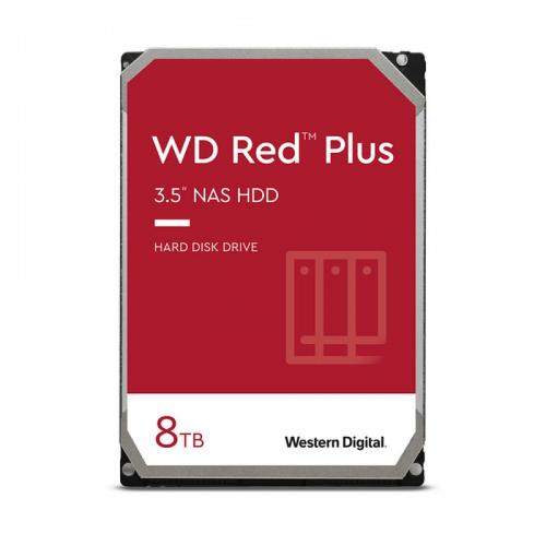 WESTERN DIGITAL HDD RED PLUS 8TB 3.5 SATA 6GBS 5640 RPM 256MB BUFFER