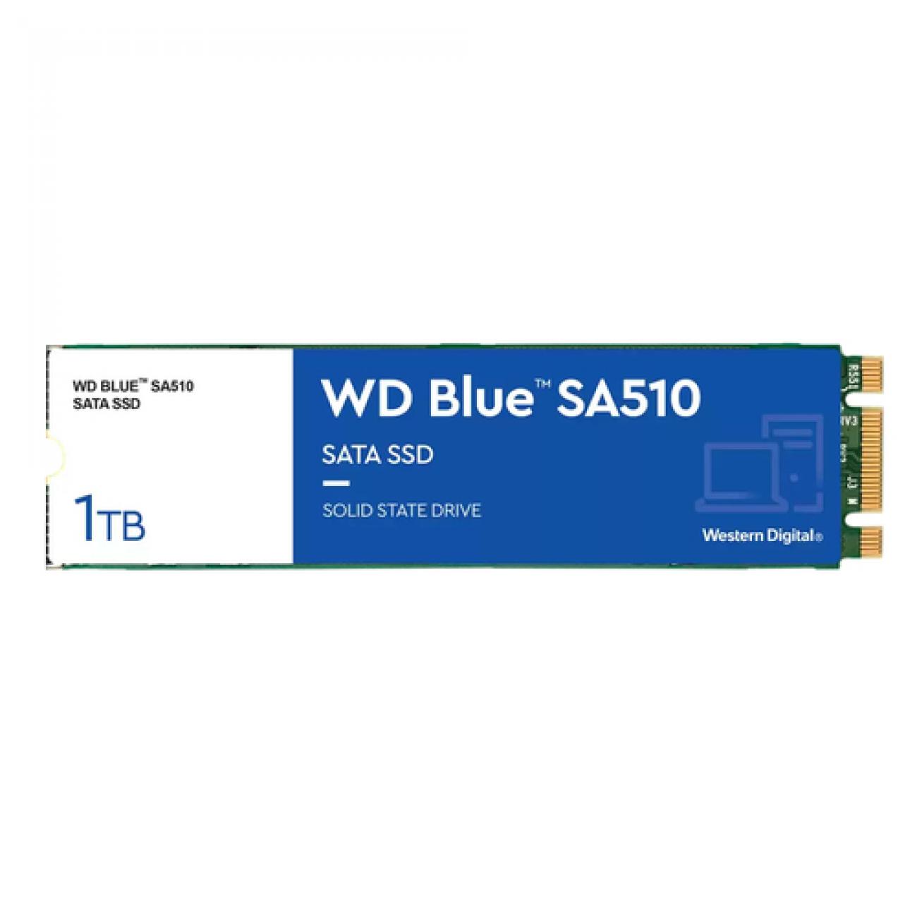 WESTERN DIGITAL SSD BLUE INTERNO SA510 1TB M.2 SATA R/W 560/480