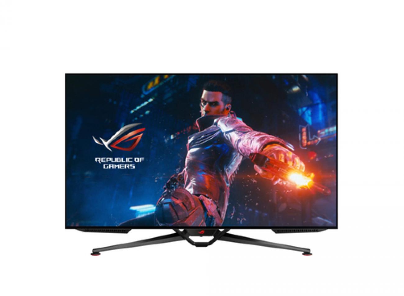 ASUS MONITOR 48 LED OLED 16:9 4K UHD 0,1MS 138HZ 450 CDM, ROG SWIFT OLED, DP/HDMI, MULTIMEDIALE