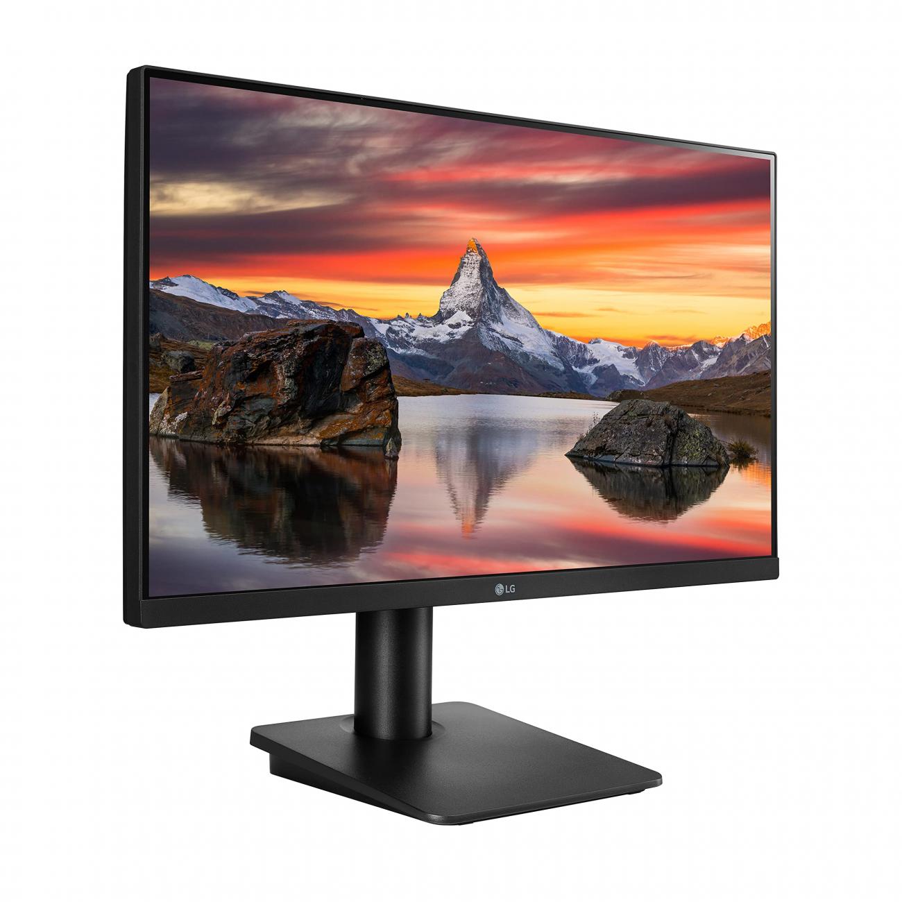 LG MONITOR 23,8 LED IPS FHD 16:9 5MS 250 CDM, REG ALTEZZA, VGA/DP/HDMI