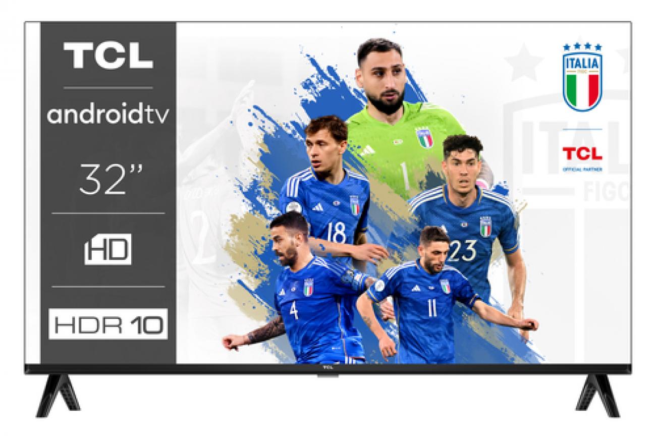 TCL SMART TV 32" LED HD READY ANDROID e HOTEL TV NERO