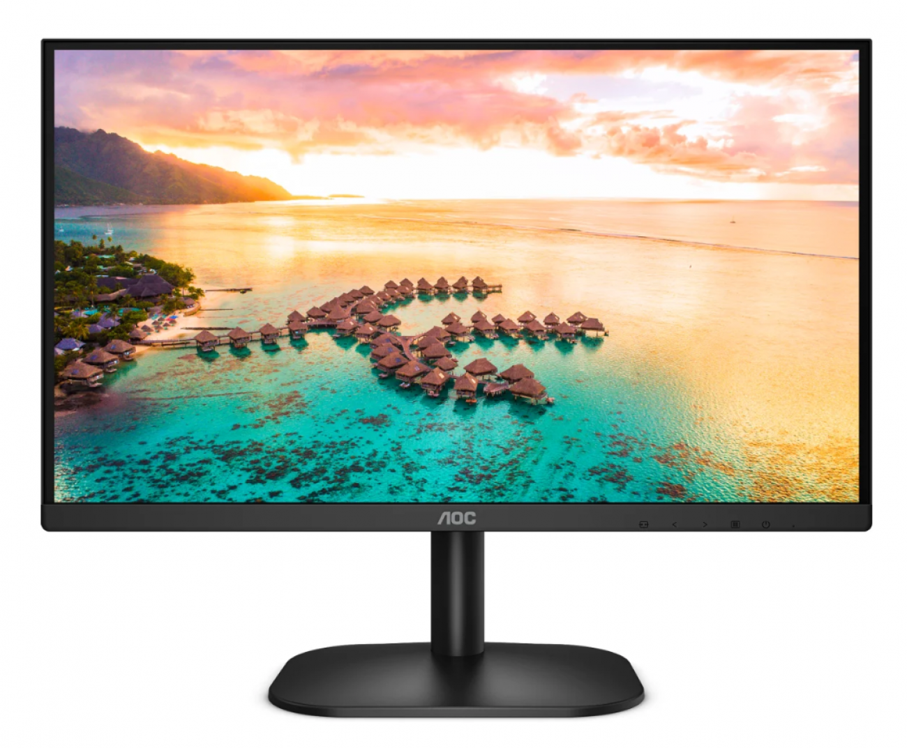 AOC MONITOR 23,8 LED IPS 16:9 FHD 4MS 250 CDM 75HZ, VGA/HDMI