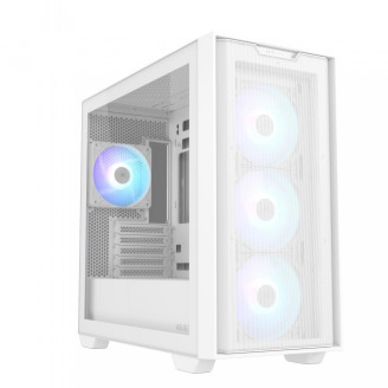 ASUS CASE A21 PLUS TG ARGB WHITE