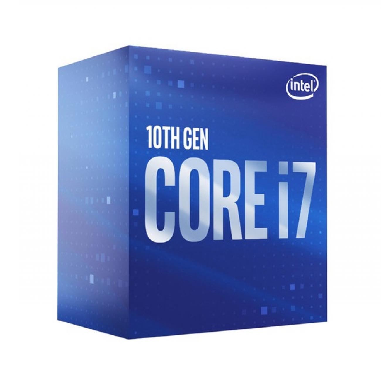 INTEL CPU 10TH GEN, I7-10700KF, LGA1200, 3.80GHz 16MB CACHE BOX, COMET LAKE, NO FAN