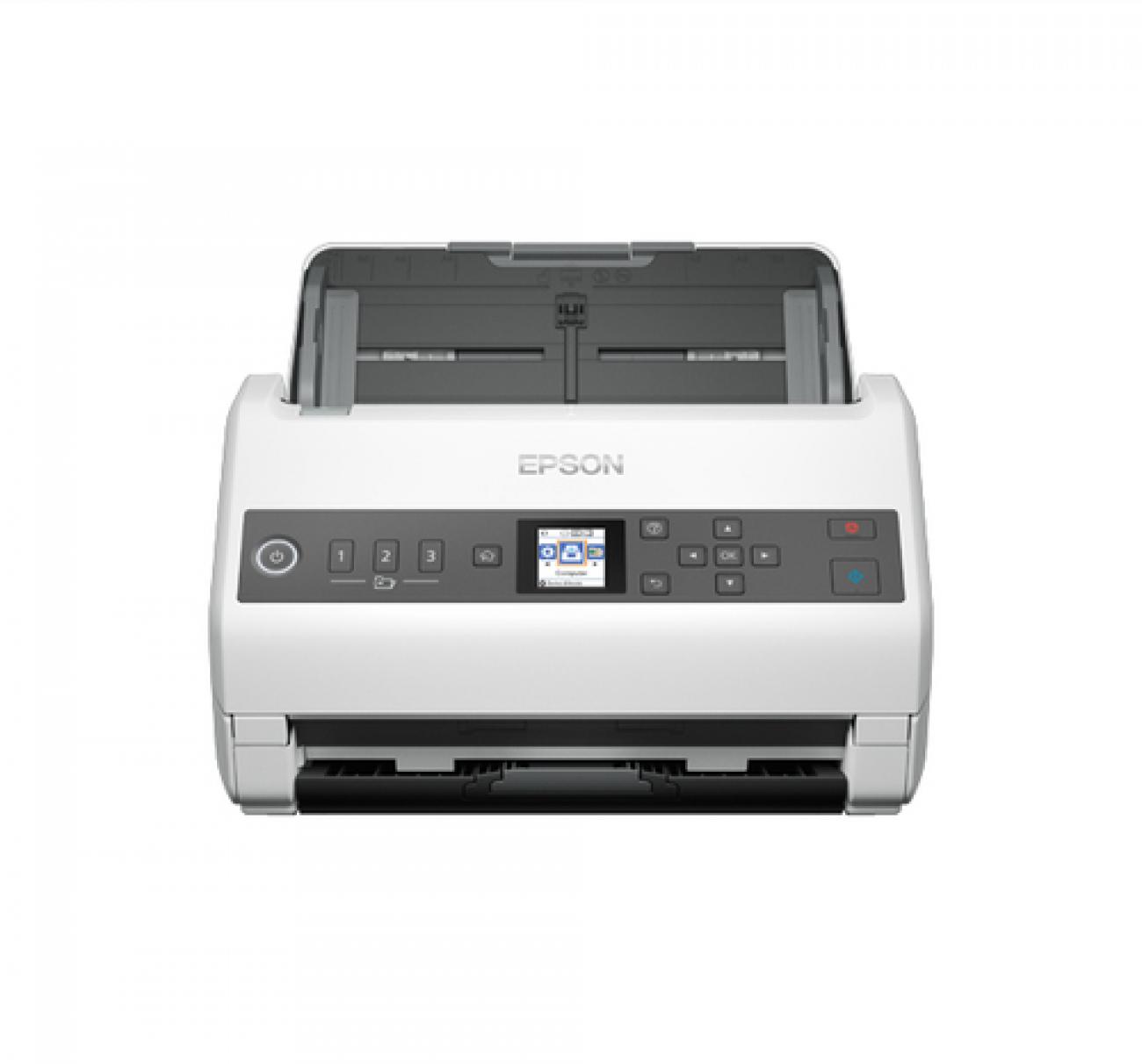 EPSON SCANNER DOCUMENTALE WORKFORCE DS-730N A4 600 DPI, ADF, FRONTE/RETRO, USB/LAN