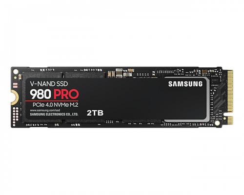 SAMSUNG SSD 980 PRO M.2 2280 PCIE 4.0X4 NVME 2TB 7000/5100 MBPS R/W