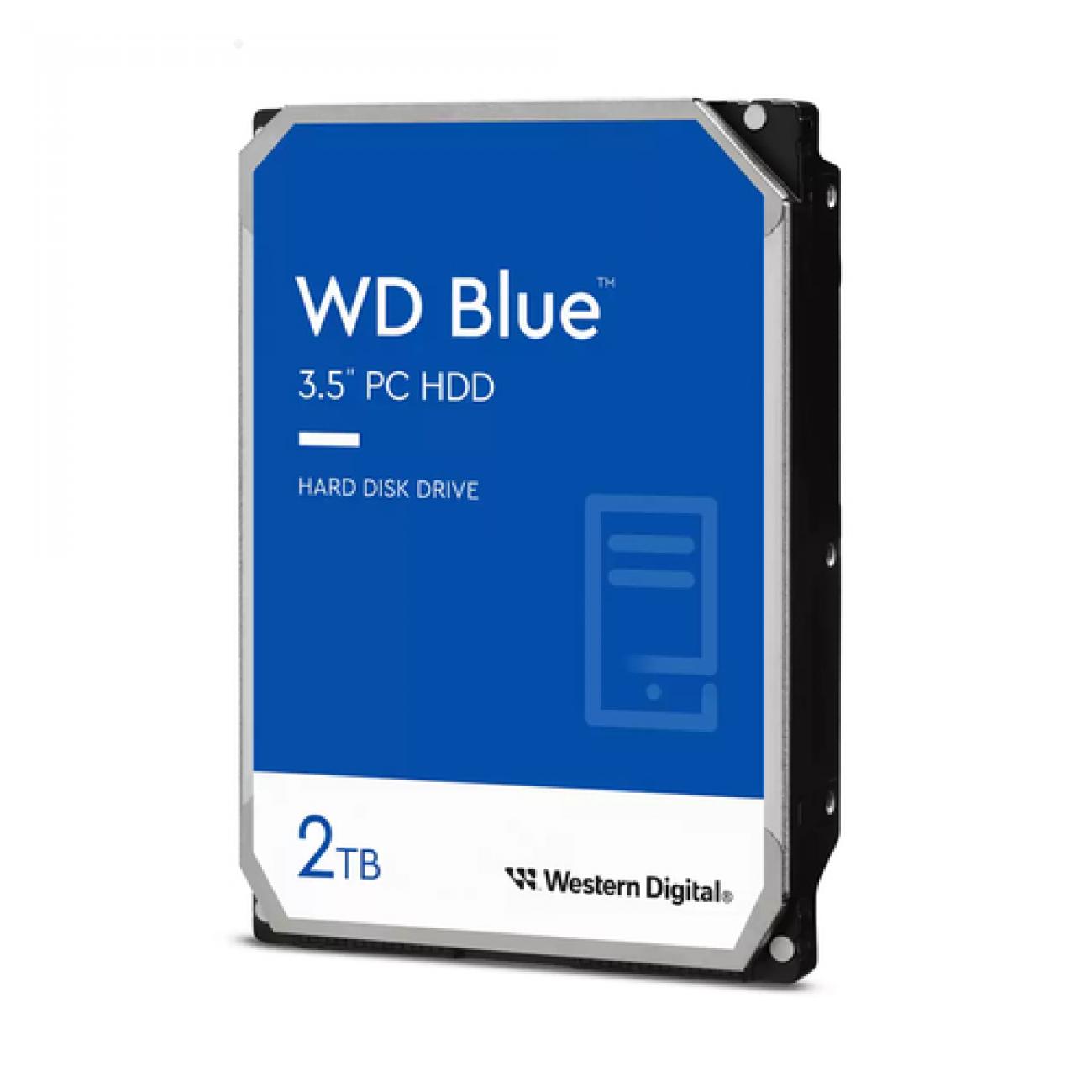 WESTERN DIGITAL HDD BLUE HDD 2TB 3.5 SATA 6GB/S 5400 RPM