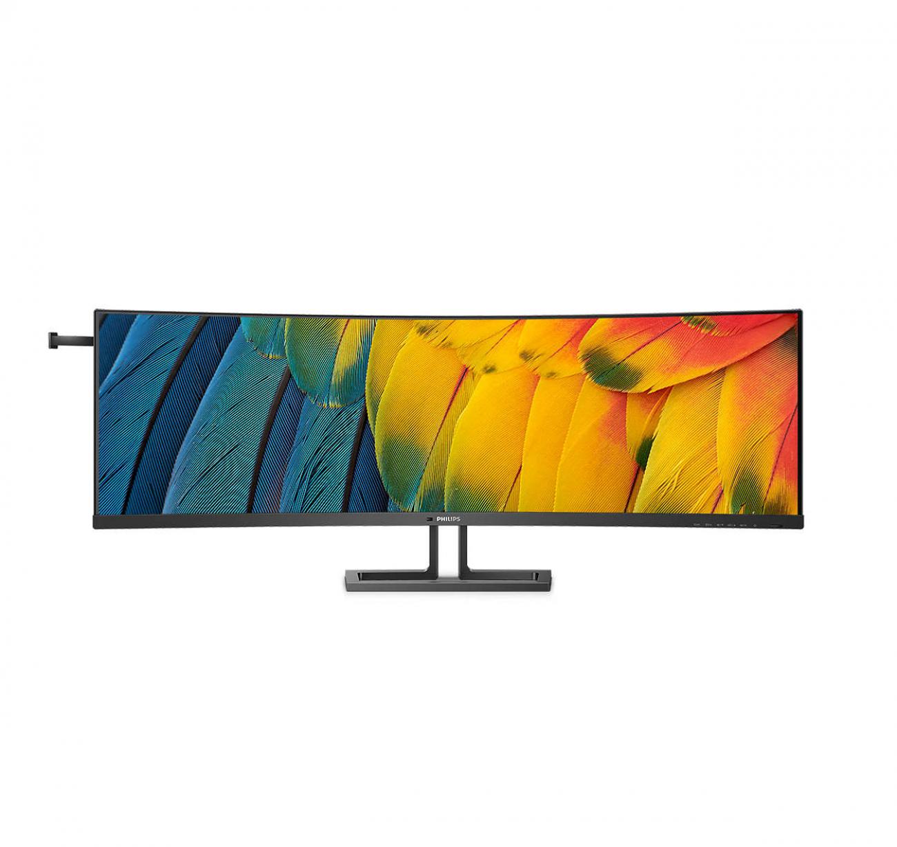 PHILIPS MONITOR CURVO 45 WLED VA 32:9 5120x1440 4MS, DP/HDMI, USB-C DOCKING, WEBCAM, REG ALTEZZA, MU