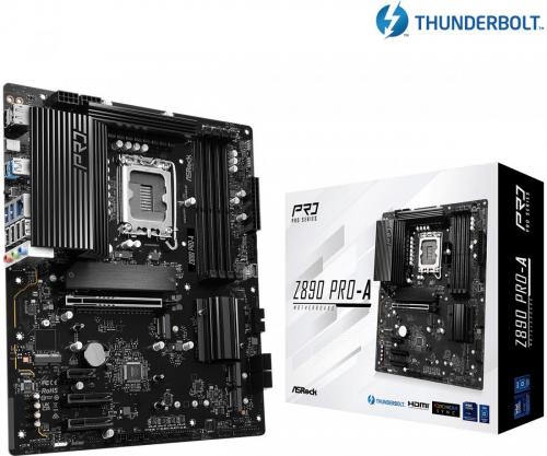 ASROCK MB Z890 PRO RS, INTEL Z890 MAINBOARD, SOCKEL LGA 1851, INTEL Z890, ATX, DDR5