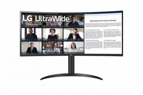 LG MONITOR CURVO 34" LED VA 100Hz 21:9 3440 x 1440 5ms 300 CDM, , REG ALTEZZA, USB-C DOCK, DP/HDMI