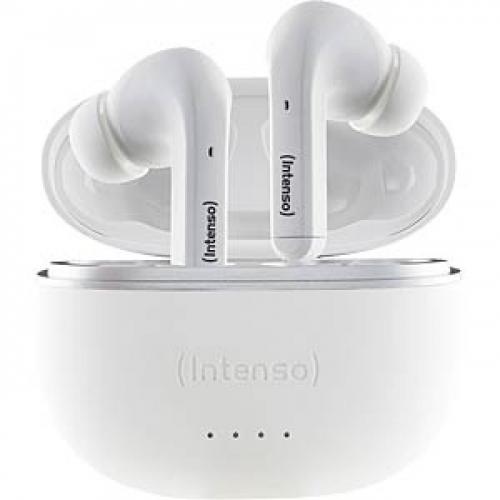 INTENSO AURICOLARI IN EAR BLUETOOTH, ANC, BIANCO