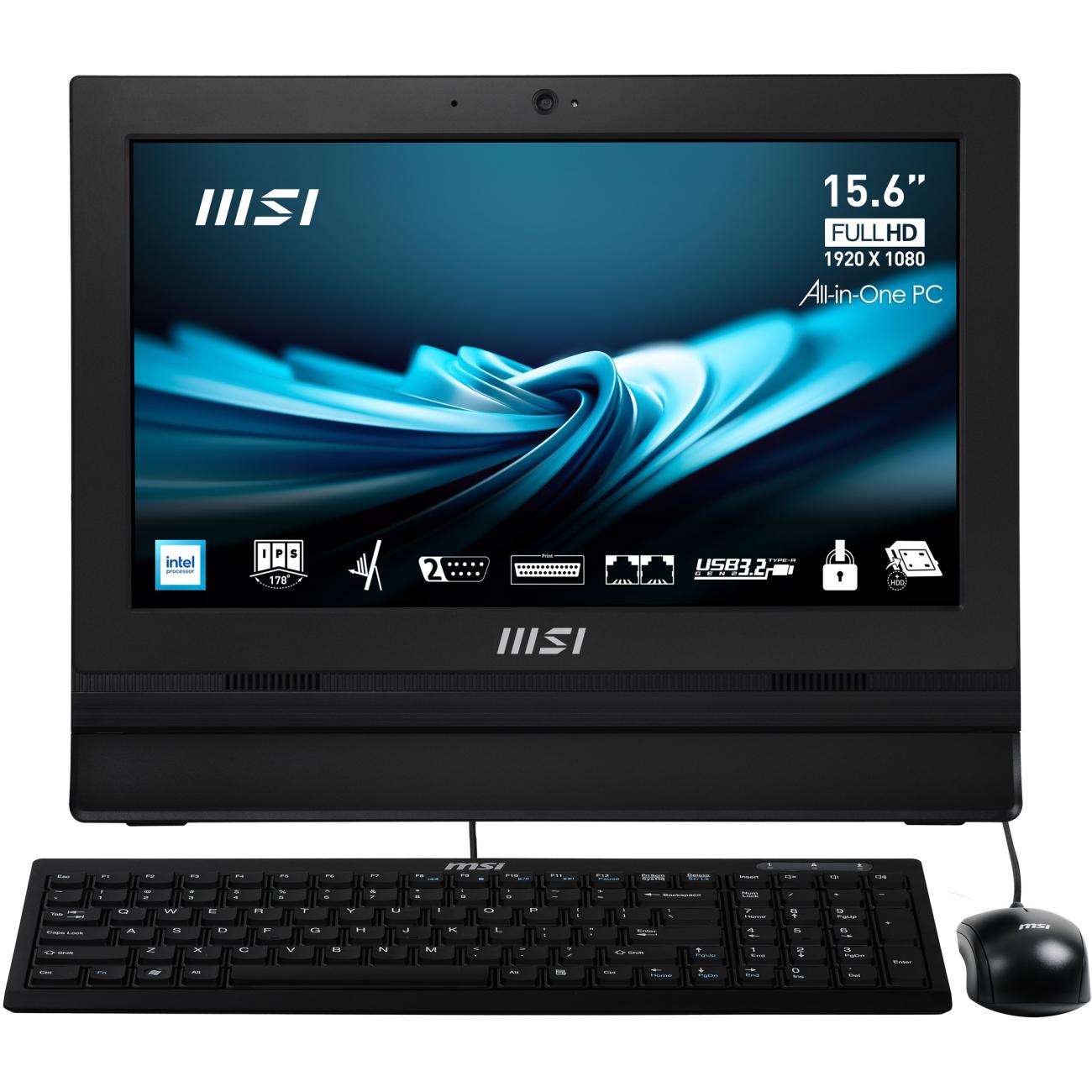 MSI PC AIO 15,6" TOUCH INTEL N100 4GB 128GB SSD WIN 11 PRO