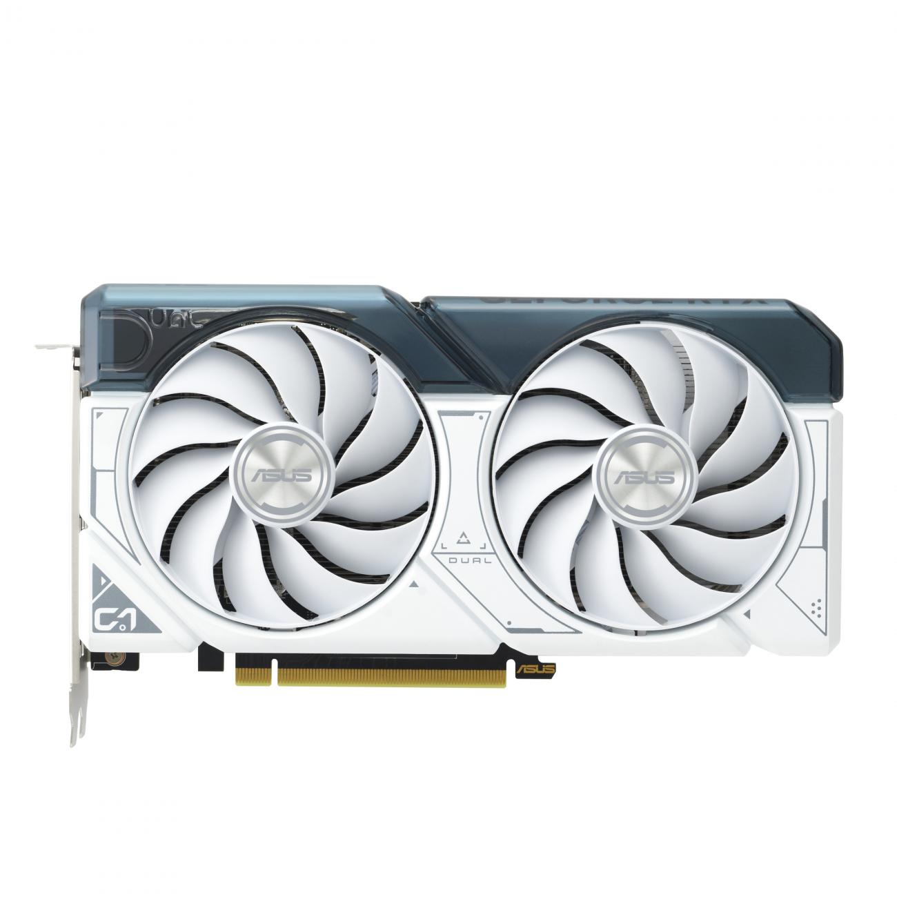 ASUS VGA GEFORCE RTX 4060, DUAL-RTX4060-O8G-WHITE, 8GB GDDR6, 3DP/HDMI, BIANCA, DLSS 3