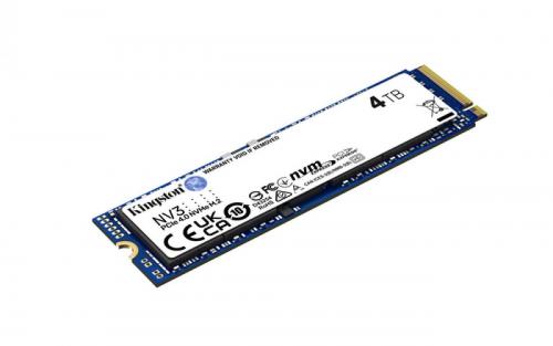 KINGSTON SSD INTERNO NV3 4TB M,2 2280 PCIE 4,0 X4 NVME R/W 3500/2800