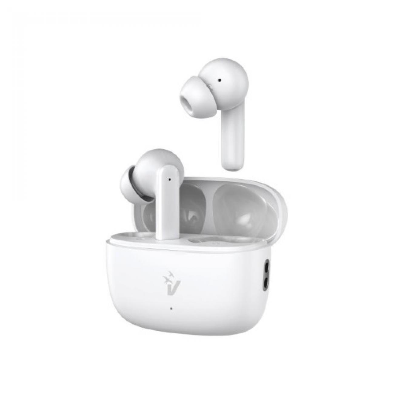 VULTECH TWS AURICOLARI BLUETOOTH 5.3 VULTECH POP EP-40WH IN EAR, HI-FI STEREO CON CUSTODIA DI RICARI