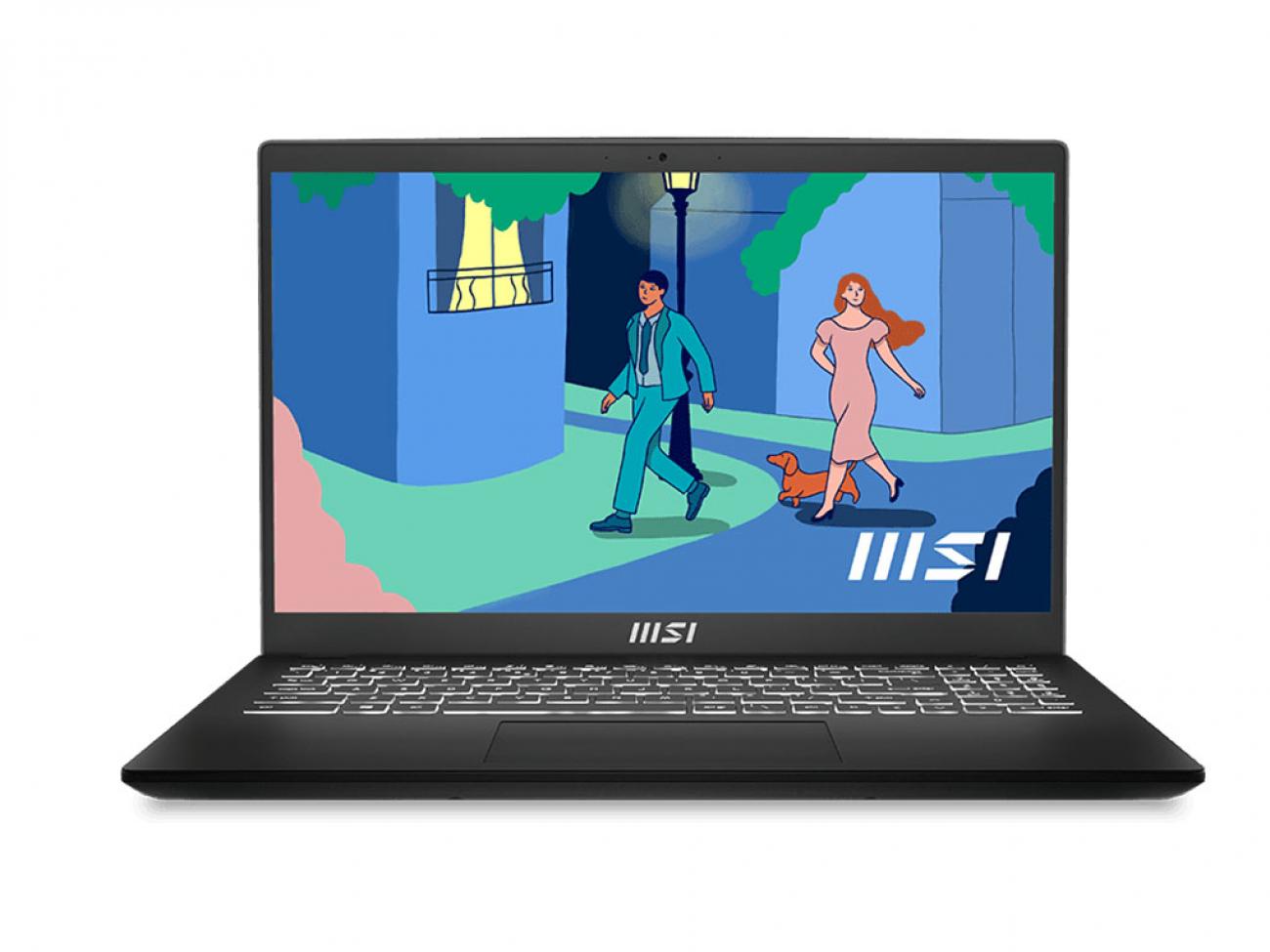 MSI NB 15,6" MODERN B12M-094IT, i7-1255U 16GB 512GB SSD, WIN 11 HOME