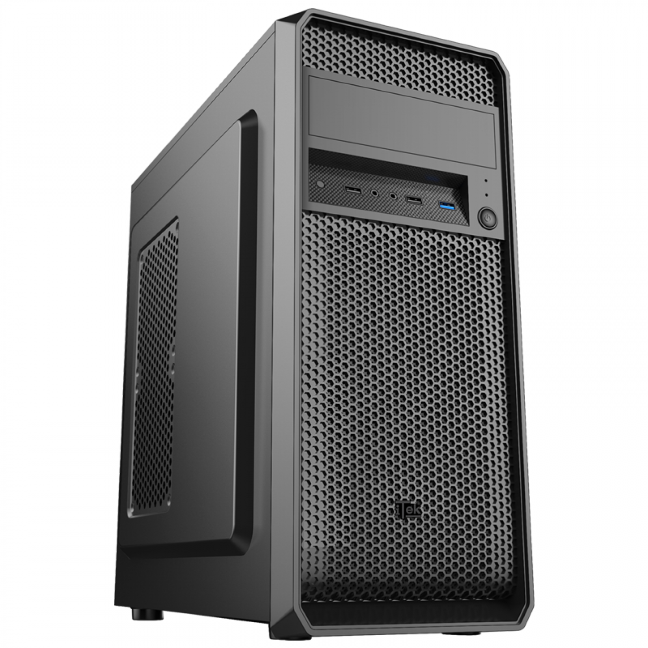 ITEK CASE PRIME DARK - MIDDLE TOWER, ATX, 500W, USB3.0, 12CM FAN