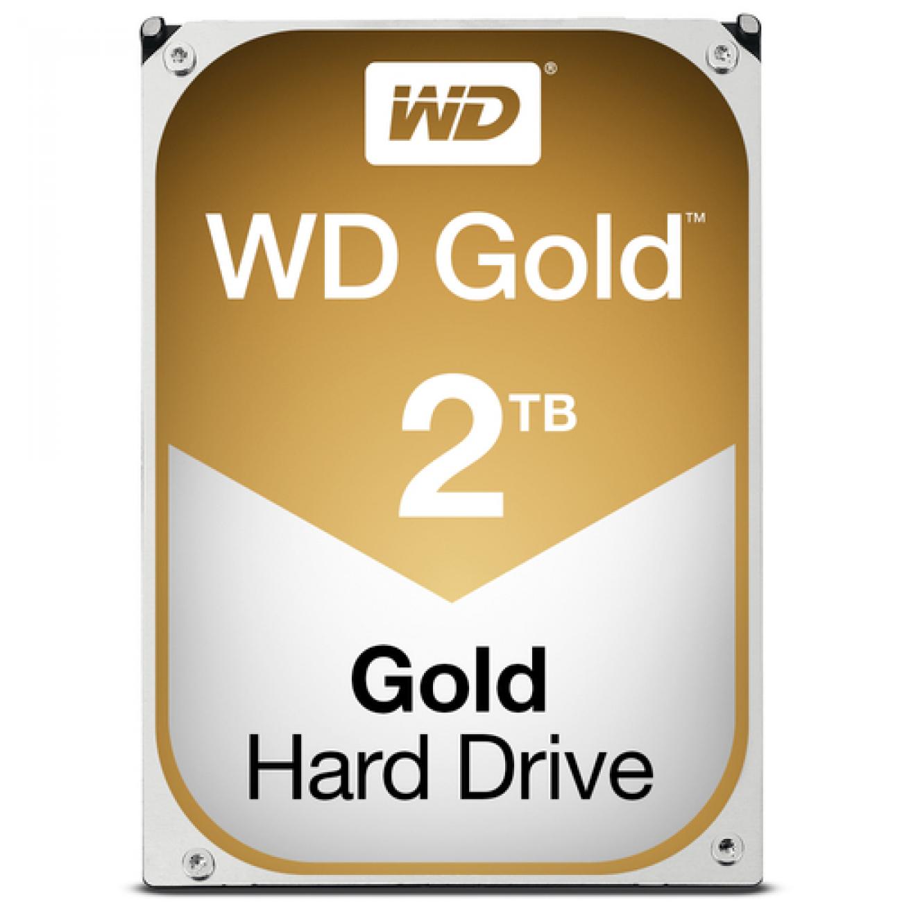 WESTERN DIGITAL HDD GOLD 2TB 3,5 7200RPM SATA 6GB/S 128MB CACHE