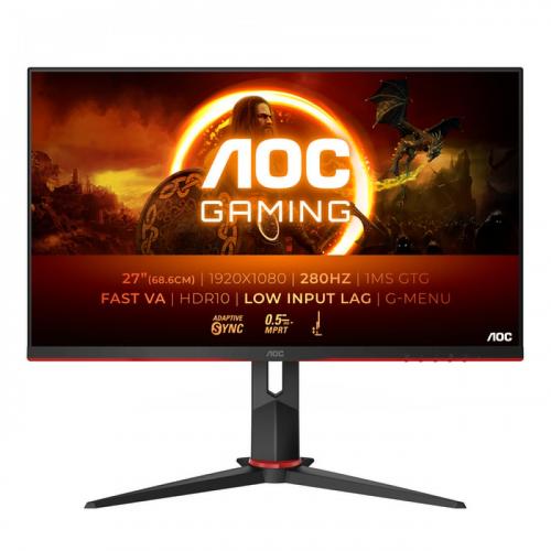 AOC MONITOR GAMING 27 LED VA 16:9 FHD 0,5MS 300CDM 280HZ PIVOT HDMI/DP