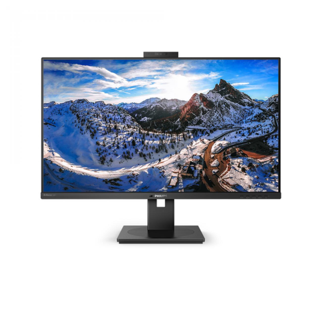 PHILIPS MONITOR 32 LED IPS 16:9 4K UHD 350 CDM, USB-C HUB, RJ45, PIVOT, WEBCAM, DP/HDMI, MULTIMEDIALE