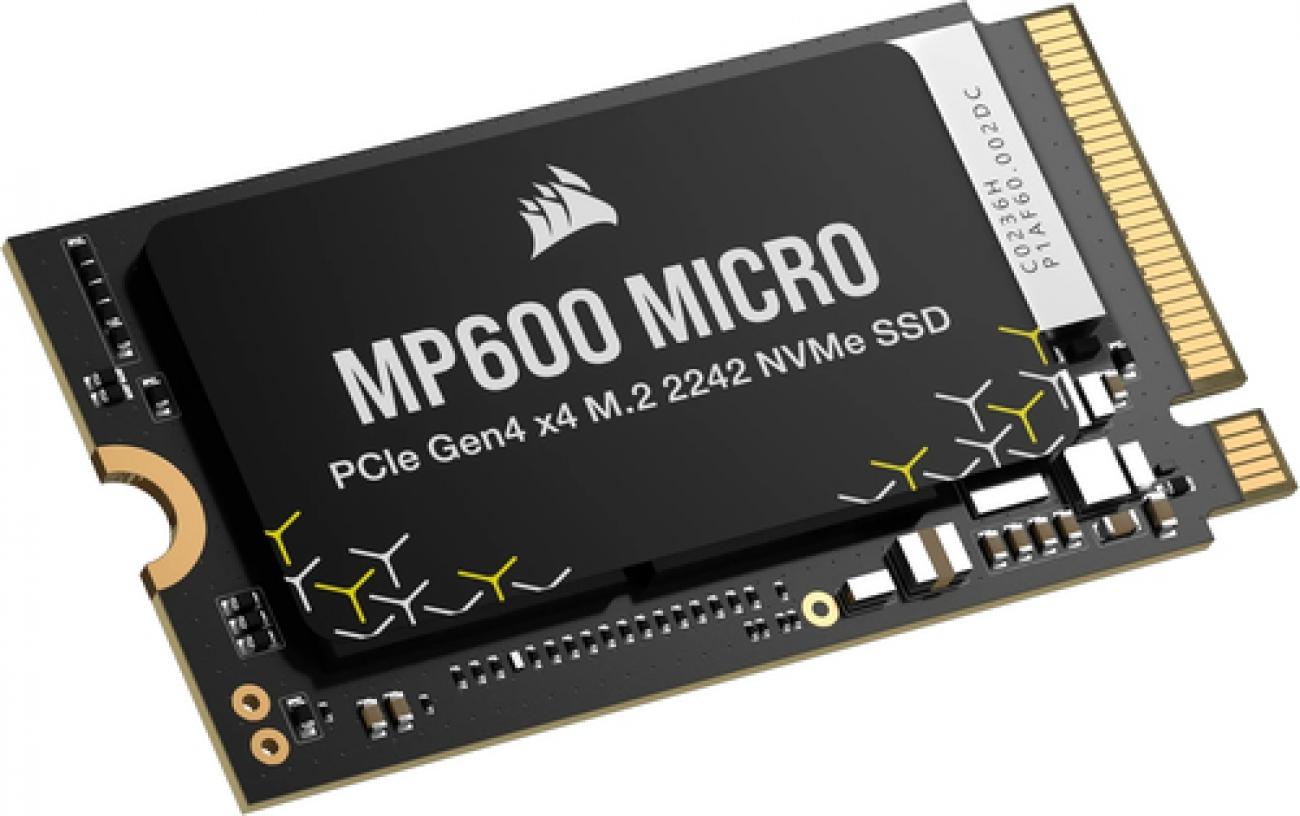 CORSAIR SSD MP600 MICRO 1TB GEN4 PCIE X4 NVME M.2 2242 SSD