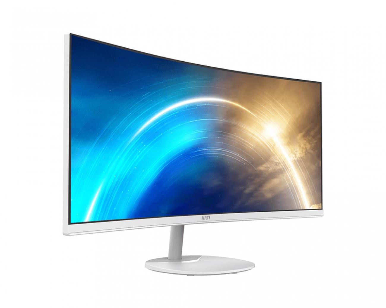 MSI MONITOR CURVO 34 LED VA 21:9 QHD, 1500R, 1MS 60hz, DP/HDMI, MULTIMEDIALE, BIANCO