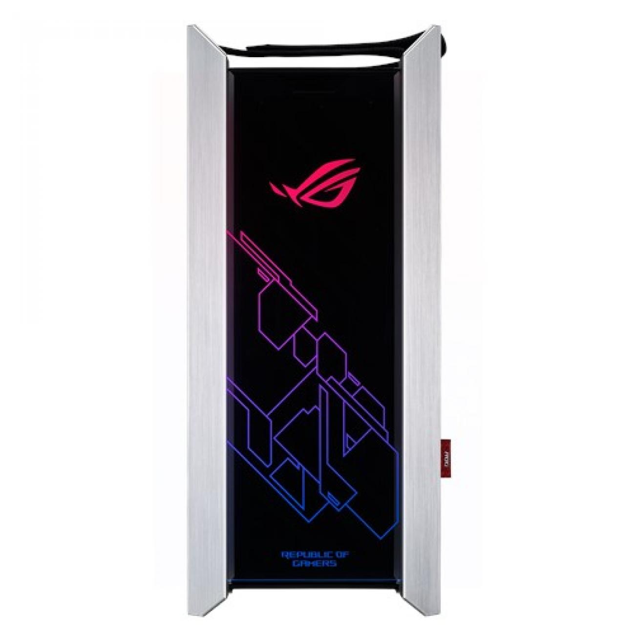 ASUS CASE GAMING GX601 ROG STRIX HELIOS WHITE MID TOWER, 8 2 SLOT ESPANSIONE, 3X140MM FRONT, 1X140MM