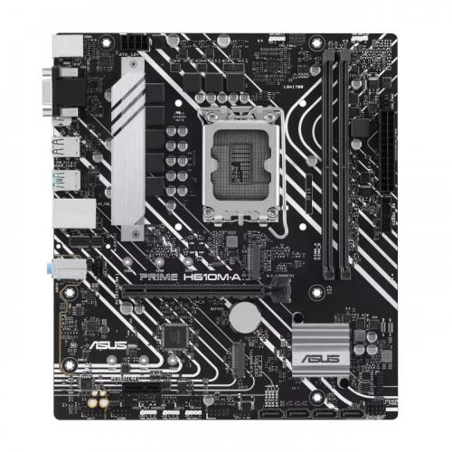 ASUS MB H610, PRIME H610M-A-CSM, LGA1700, DDR5, DUAL M2, 90MB1G20-M0EAYC