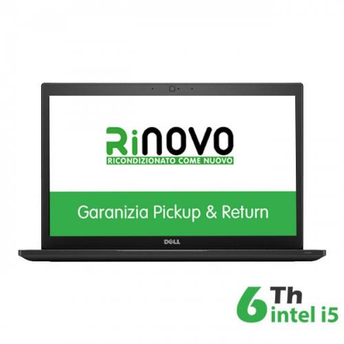 RINOVO NB DELL LATITUDE E7480 I5-6X00U DDR4 16GB SSD 480GB 14" NO DVD 3 MESI BATTERI W10P GRADE A 1Y