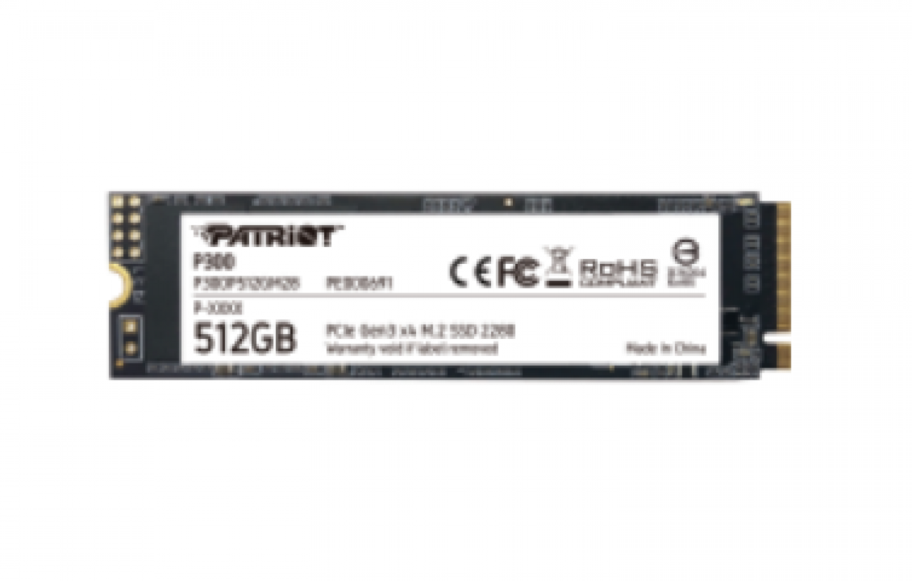 PATRIOT SSD INTERNO P300 512GB M.2 PCIE R/W 1700/1200 GEN 3X4