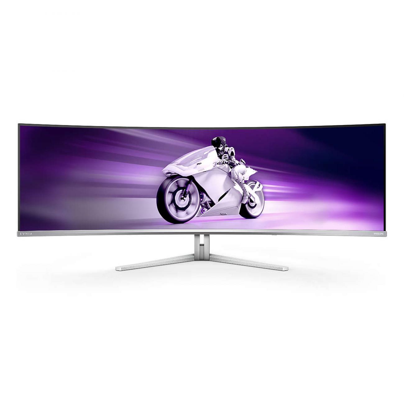 PHILIPS MONITOR CURVO 49 OLED DUAL QHD 32:9 0,03MS 240 HZ 1000 CDM, USB-C DOCK, REG ALTEZZA, DP/HDMI