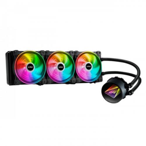 ADATA DISSIPATORE CPU ACQUA LEVANTE X 360 ARGB BLACK RGB MIRROR PUMP HEAD