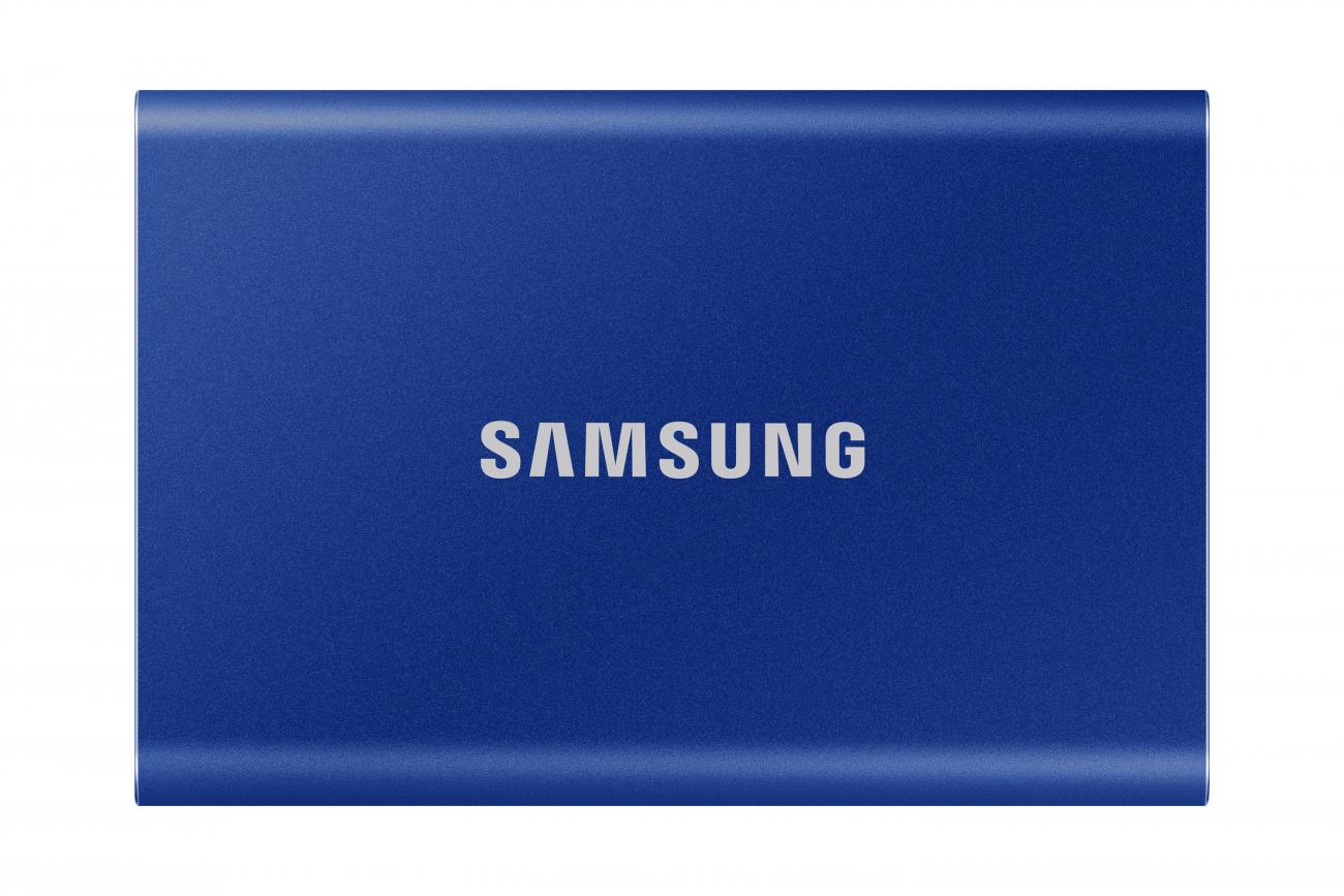 SAMSUNG SSD ESTERNO T7 1TB USB 3.2 BLU R/W 1050/1000