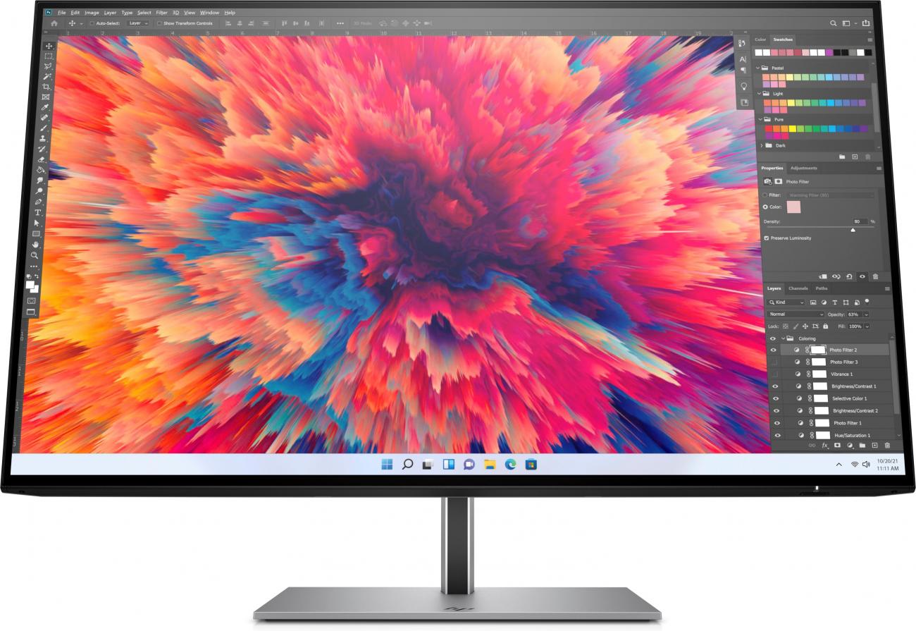 HP MONITOR 23,8 LED IPS QHD 16:9 5MS 400 CDM, Z24Q G3, PIVOT, sRBG 99, DP/HDMI