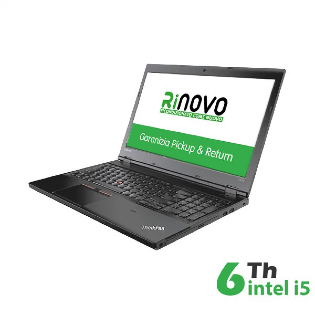 RINOVO NB LENOVO THINKPAD L570 I5-6X00 DDR4 16GB SSD 240GB 15.6" W10P NO DVD GRADE A 1Y WARRANTY 3 M