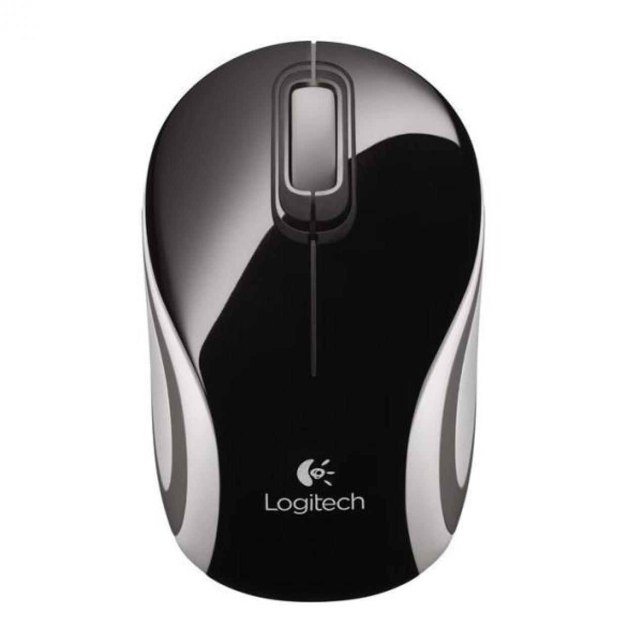 LOGITECH MOUSE MINI WIRELESS OTTICO M187 NERO